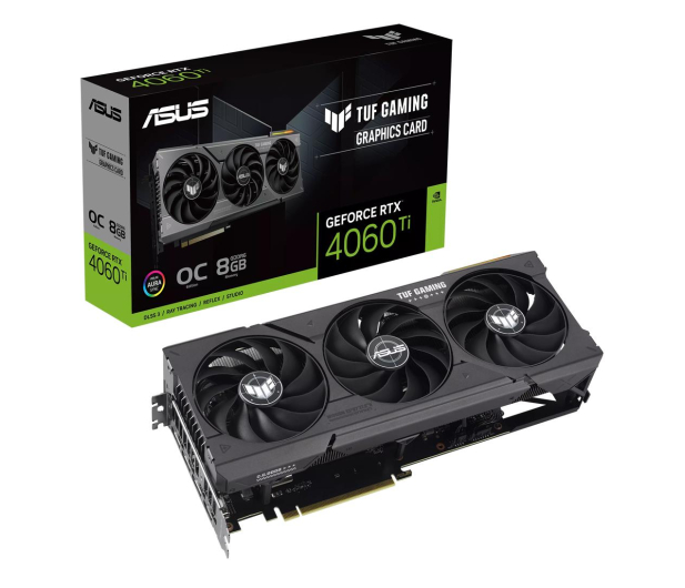 ASUS GeForce RTX 4060 Ti TUF Gaming OC 8G GDDR6 - 1147312 - zdjęcie
